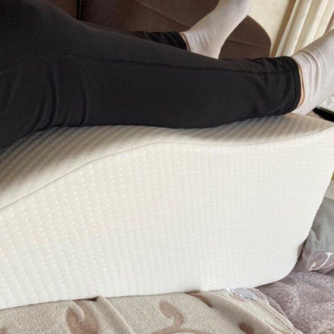 Customer with the Medical pillow