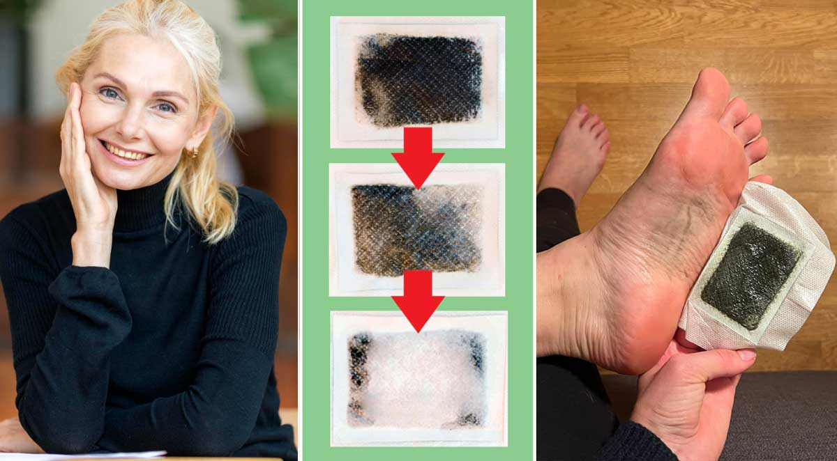 DetoxNatura foot patches for nighttime use