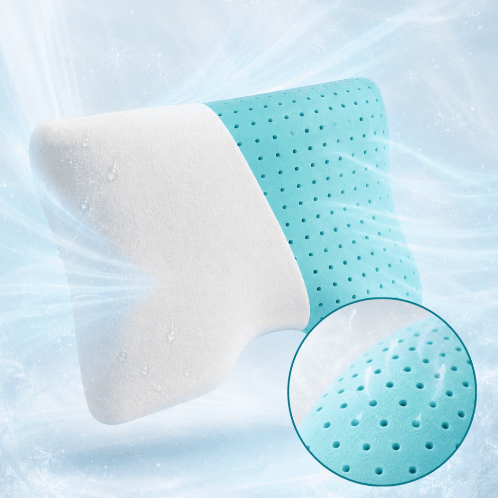 Breathable AirFlow structure for cooler sleep