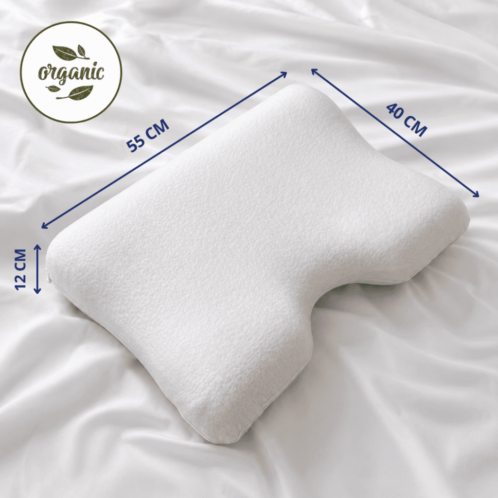 Washable organic-cotton cover for the Memory pillow