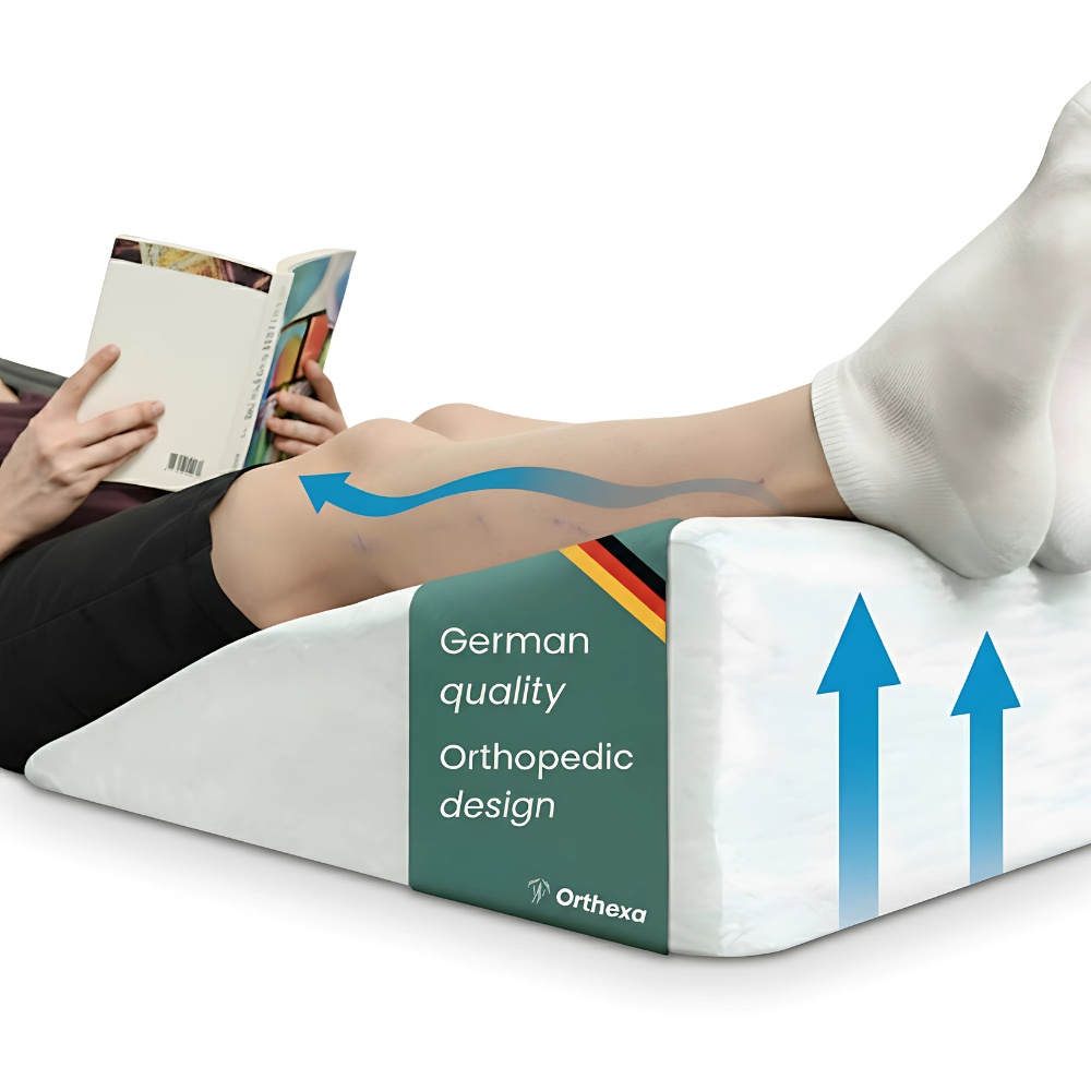 Medical orthopedic leg pillow