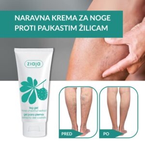 ZIAJA gel za noge z izvlečkom divjega kostanja - Image 3
