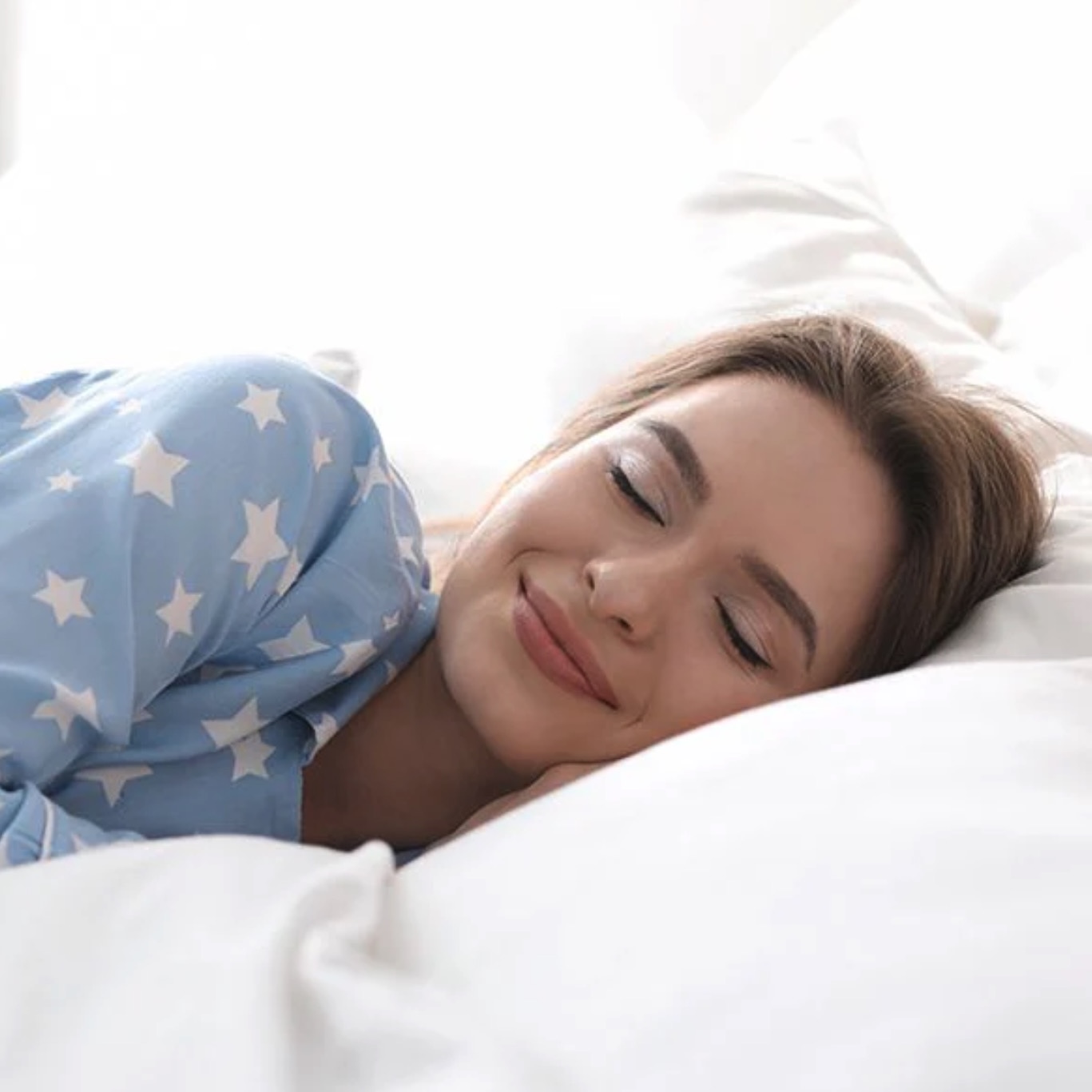 A night without coughing - relaxed breathing and a calm voice