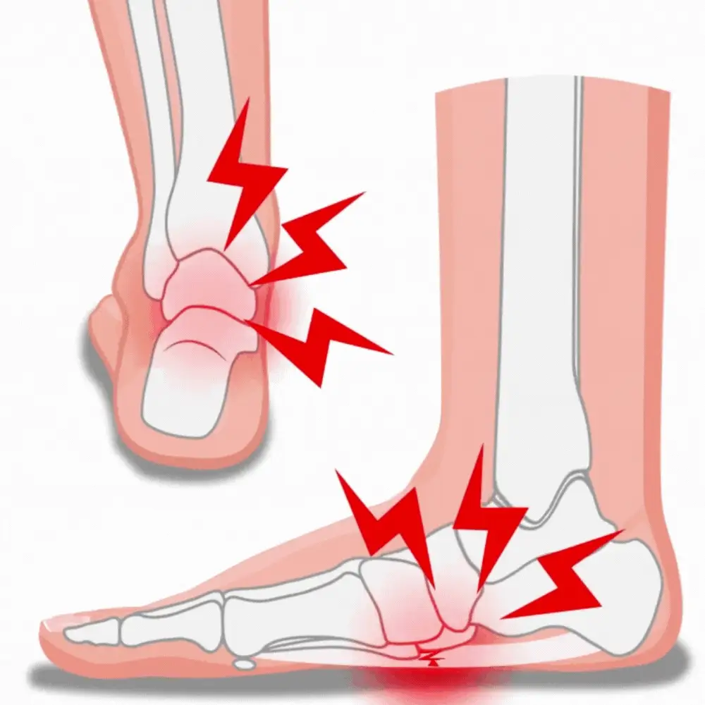 Comfort orthopedic shoe insoles for foot pain relief