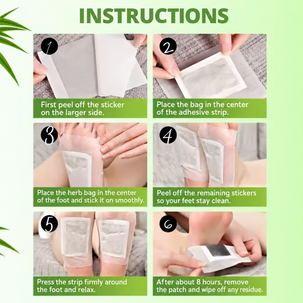 DetoxNatura foot patches image