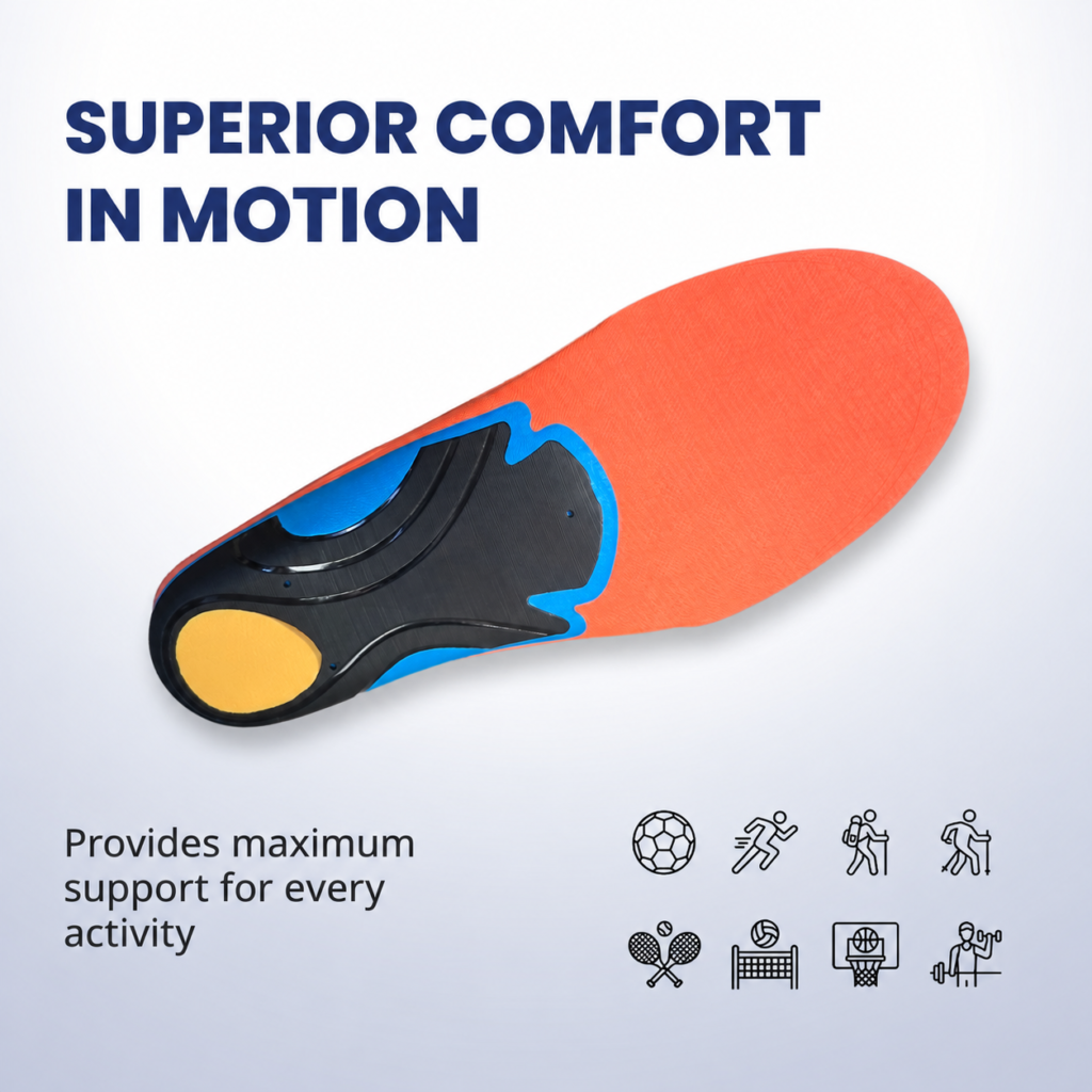 Active sports insoles image