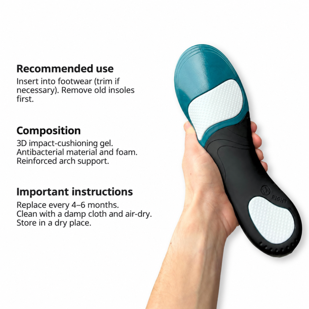 Comfort shoe insoles image