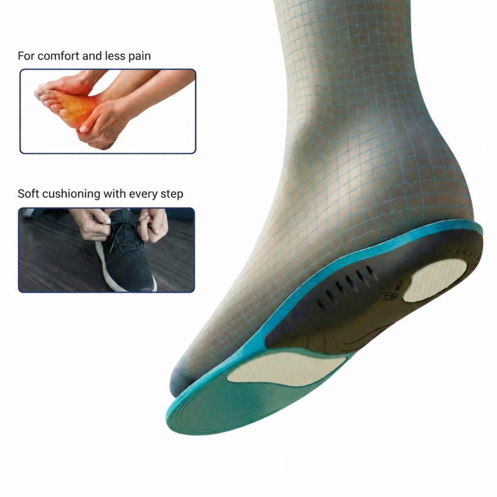 Comfort shoe insoles image